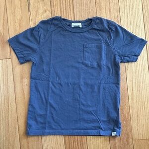 Grey/blue t-shirt with pocket